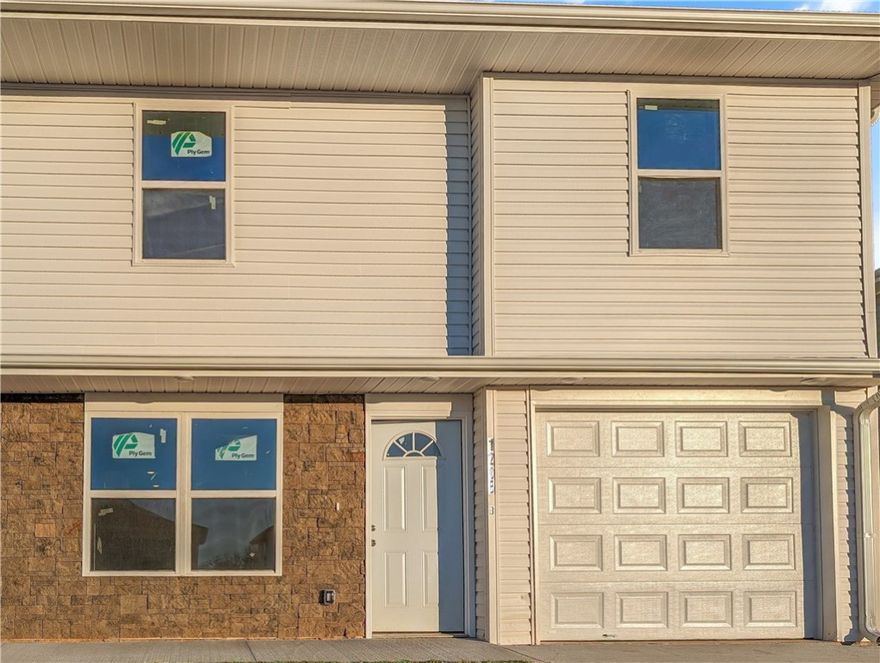 Welcome To Your Next Home! Townhouse With Fenced Yard, Patio Area, One Car Attached Garage, Fridge & Washer/Dryer Included (not pictured). Main Level Open Living Area, Dining, Kitchen, 1/2 Bath. Head Up To Find The Primary Suite w/ Full Attached Bath, 2 Secondary Bedrooms, Full Hall Bath, Laundry Room. Background And Credit Check Required.