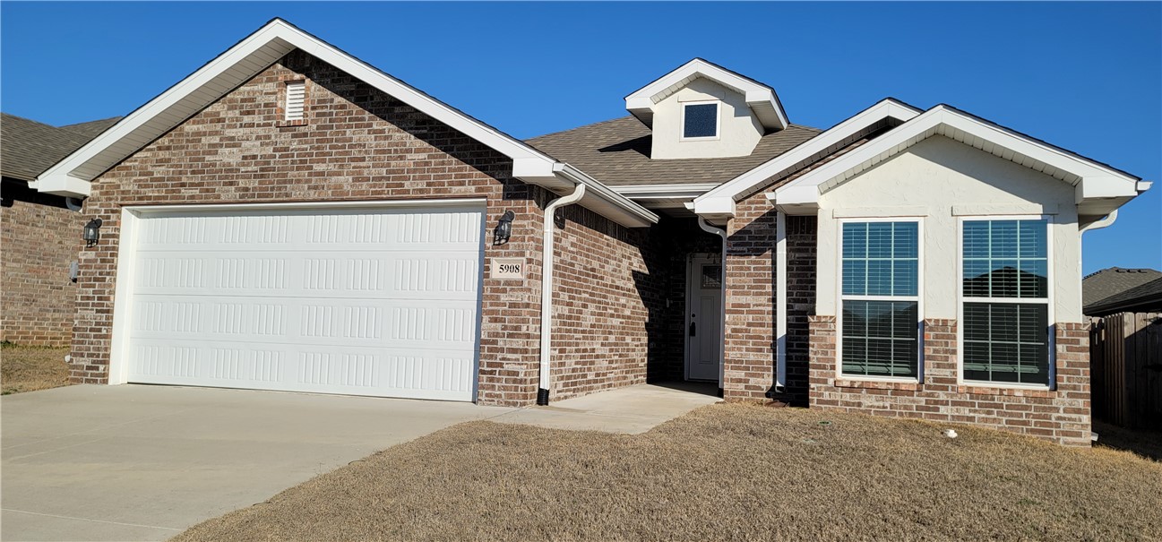 Welcome to 5908 Ettie May home a perfect floor plan that offers 3 bedrooms and 2 bathrooms. Spacious open plan living area, gourmet kitchen, large primary room with walk in closet, Covered patio with 2 car-garage & extra storage.