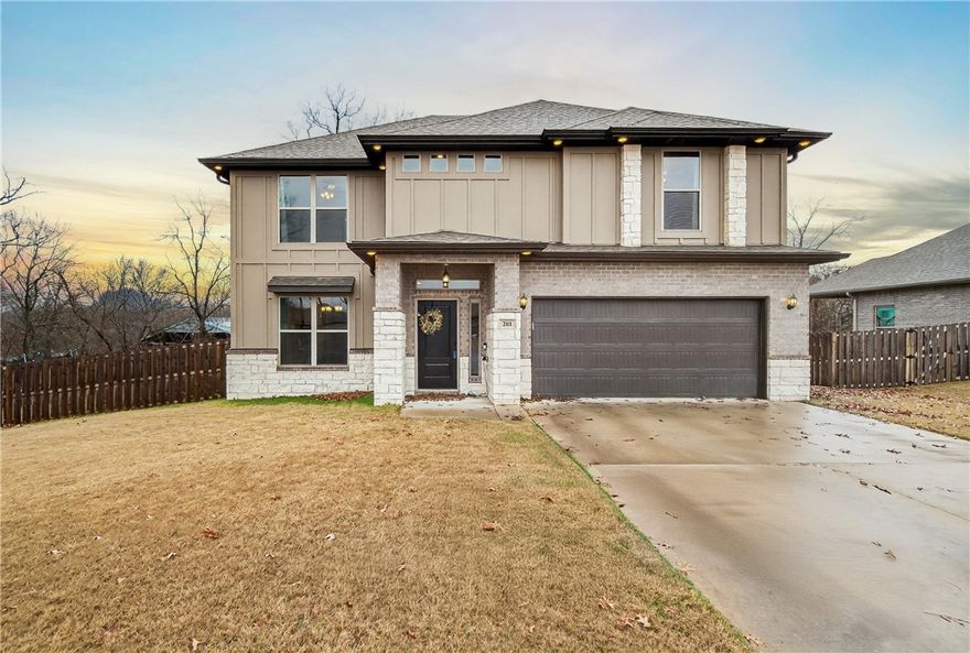 Welcome to 201 Trimble Lane, a serene retreat tucked away on a quiet cul-de-sac in Pea Ridge. This 4-bedroom, 3.5-bath home offers 2,579 square feet of thoughtful living space designed for comfort and versatility.

Step inside to find a flexible office or sitting area off the primary suite, plus a rare second ensuite bedroom—perfect for guests or multigenerational living. The heart of the home flows effortlessly from open living spaces to a screened-in patio, where you can enjoy peaceful mornings or unwind in the evenings while overlooking the fenced yard and mature trees.

With its balance of privacy, space, and inviting design, this home is ideal for anyone seeking both relaxation and functionality in one beautiful setting.