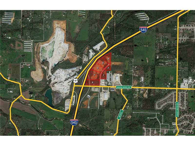 Up to 22.14 acres available with I-49 visibility