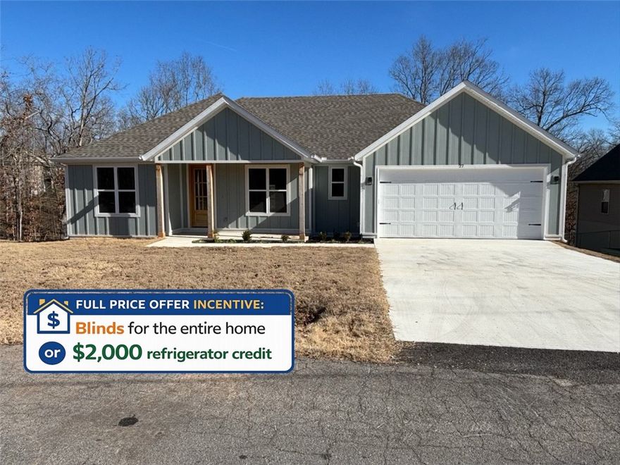 Welcome to 27 Kirkcudbright Ln, a well-designed 1,677 sq ft home with quality finishes throughout. The interior features a comfortable mix of ceramic tile, engineered wood floors, and carpet, along with custom built-in cabinetry that adds both function and character to everyday living.

Out back, the deck offers a great spot to relax and enjoy the wooded setting. perfect for morning coffee or unwinding in the evening while taking in the peaceful natural backdrop.

You’re just about 3 minutes from the Branchwood Recreation Center, which offers a year-round indoor pool and fitness amenities, and roughly 5 minutes from the Bella Vista Country Club Golf Course, along with other beloved golf courses like Highlands and Scotsdale.  

A great combination of quality interior finishes, outdoor enjoyment, and close access to recreation makes 27 Kirkcudbright Ln a standout in Bella Vista’s lifestyle community.