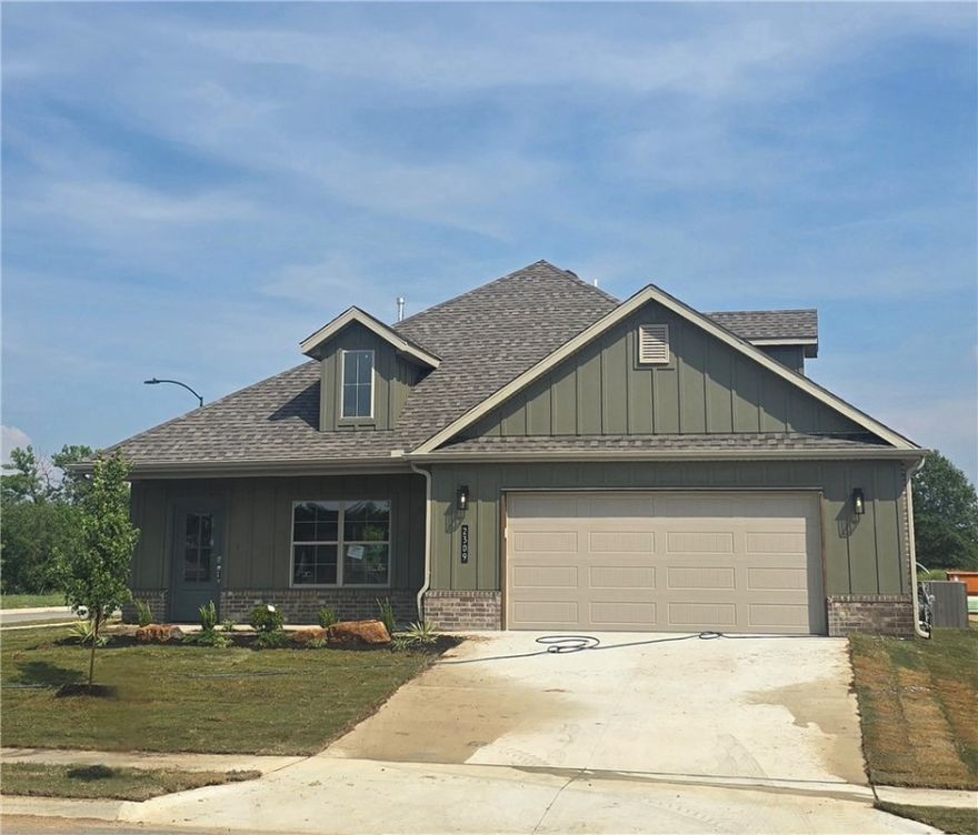 Welcome to Heritage Ranch, Phase 4! This brand-new two-story home is a must-see! The first level features a spacious open-concept living, kitchen, and dining area. It includes three bedrooms, each with walk-in closets, two bathrooms, a laundry room, and a two-car garage. On the second level, you'll find a large bonus room complete with a closet. This home boasts stylish finishes and amenities such as brick and hardie siding, full guttering, LED disk lighting with fan and light kits in all bedrooms, a spacious kitchen island with pendant lights, 3 cm granite countertops, a smart thermostat, Frigidaire Gallery appliances, and more. Combining style and comfort, this home is conveniently located near schools, shopping, and other amenities.
