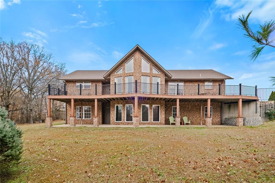 Start your own mini ranch on this amazing 27+/- acre property! This custom built 3990 sqft home has been meticulously taken care of and will impress! A few of its many features, starting on the main level, include 2 bdrms, 3 full bthrms, formal dining room, and an eat in kitchen with custom cabinets. The main living room has cathedral ceilings, a bricked thermostat controlled wood burning fireplace, and floor to peak windows providing ample natural lighting as well as a beautiful view to the front of the property. Downstairs you'll find 2 more bdrms, a game table/multi-use space, a second living room with a fireplace, a kitchenette with island and dining space. Both levels of this home access large deck areas for entertaining or relaxing with a cup of coffee while enjoying the view. A 40x60 red iron insulated shop w/ 3 garage doors will give you space for storing any equipment you may need. The shop has an office with its own full bathroom, laundry space, and septic system. See attachments for more details.