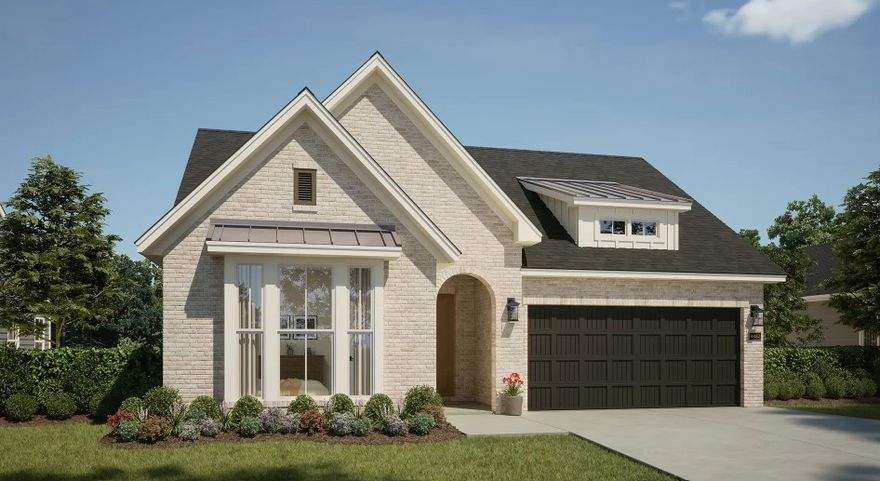 Beautifully designed Sutton Floorplan in a prime location offering easy interstate access, nearby shopping, and convenient to area schools. Just steps away from the stunning 120-acre Shaw Family Park, this home perfectly combines convenience and comfort. Thoughtfully upgraded throughout, features include a covered patio, vaulted ceiling, and a single oven with cooktop —perfect for entertaining or relaxing evenings at home. Additional highlights include kitchen cabinets to the ceiling, and additional garage storage. With elevated finishes, a functional layout, and exceptional location, this home is the perfect blend of style and practicality.