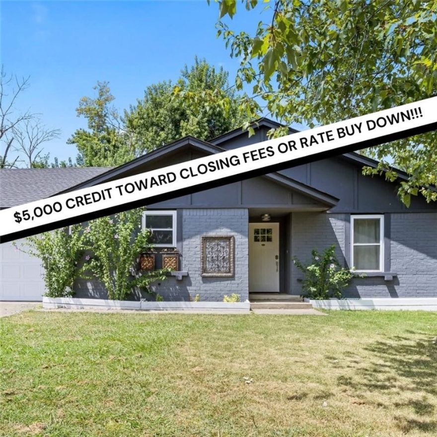 *Seller is offering $5,000 flex cash to buyer! Use toward closing fees or rate buy-down! This 3 bed/2 bath home mixes modern updates with real character! Featuring vaulted ceilings, gas log fireplace, a modernized kitchen with eat-in bar, open concept layout, generous master suite, split floor plan, and many stylish updates throughout! The .25 acre backyard is made for late-night hang outs around the firepit, gardening on the weekends, or just sipping coffee under the mature trees. And when you’re ready to go out, you’re only 10 minutes or less from Pinnacle Hills, Top Golf, Walmart Amp, and I-49. It’s that sweet spot: updated, stylish, and in a neighborhood that actually feels like home. New roof in 2021 and new windows.