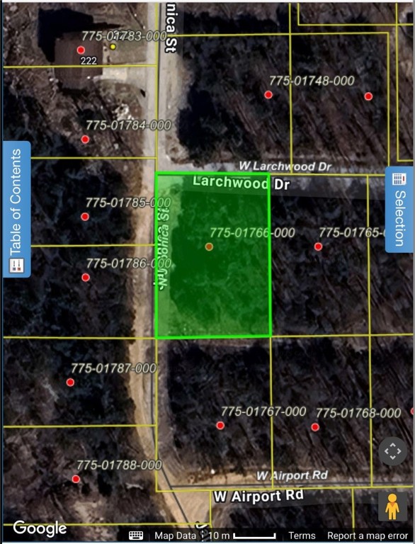 Corner lot with paved road access. Close to public golf course and the beautiful waters of Bull Shoals Lake. Lot is 80x110x80x90. 1000 SF minimum build restriction. Water and sewer are available.