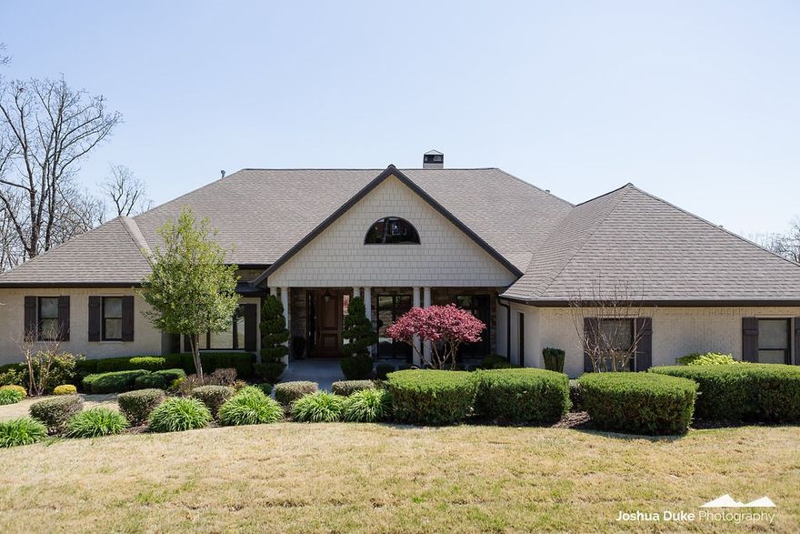 Custom built one owner home in East Fayetteville’s Summersby S/D. An in town oasis that boasts oversized rooms that are perfect for entertaining! Over 7,000 sq ft of living space includes 4 bedrooms all w/private bathrooms, Open gourmet kitchen to living, formal dining/living, 2 laundry rooms, butler’s pantry, media room, game room, wine cellar, and the list goes on!! Don’t miss the in-ground gunite pool and 1,500 sq ft of outdoor living space! Zoned for Root School.