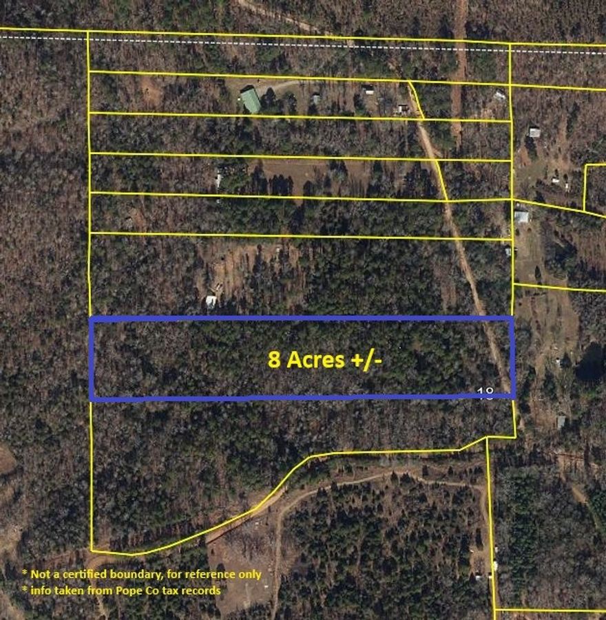 Discover this rare 8.08-acre parcel in a highly sought-after area. Land like this hardly ever becomes available! Perfect for your recreational cabin getaway, the property offers abundant opportunity for outdoor fun and relaxation. It’s ideally situated close to Big Piney Creek and provides excellent terrain for side-by-side riding, hiking, and exploring. Whether you’re building your dream retreat or seeking a weekend escape with family and friends, this location delivers privacy, nature, and adventure all in one. Call Today!