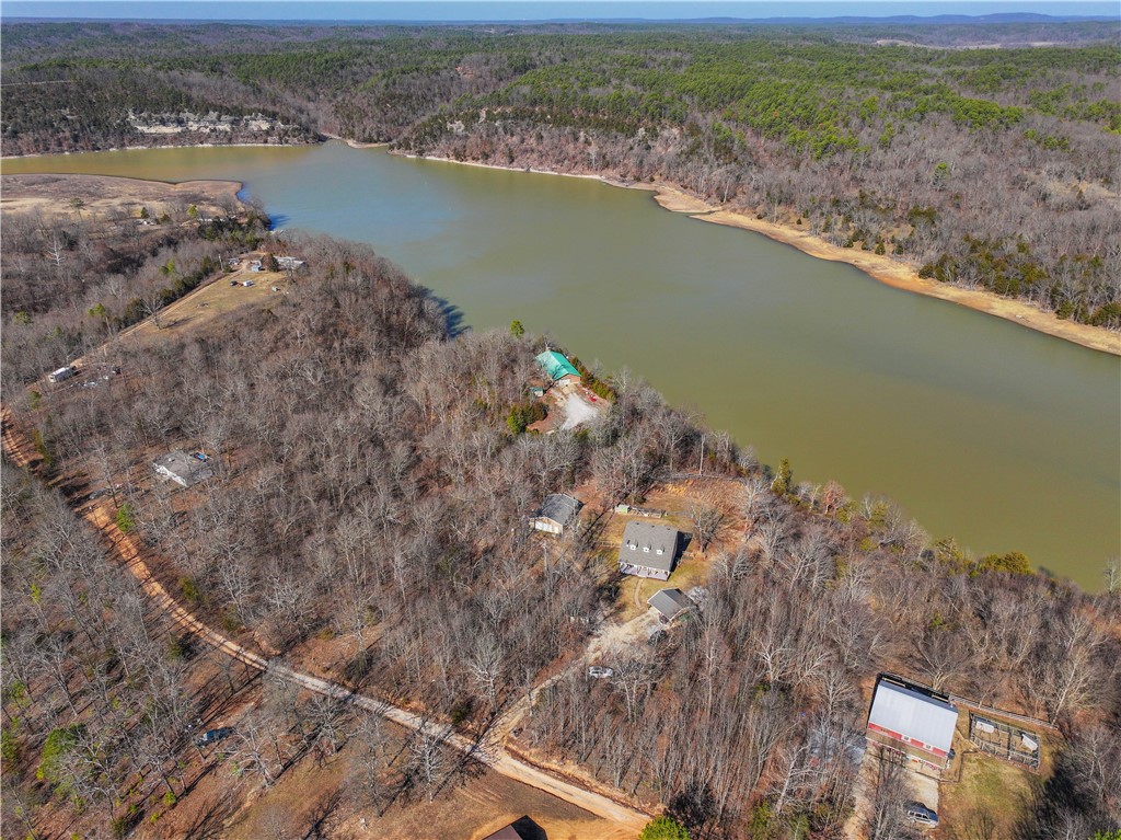 Escape to this private 4-bedroom, 2.5-bathroom home near Beaver Lake, offering stunning lake views and 4.28 acres of serenity. The spacious living room features a cozy wood-burning stove, perfect for relaxing evenings. Additional highlights include a 30x40 shop, 24x24 detached carport, and a versatile "she shed." The large backyard is ideal for outdoor enjoyment as warmer months approach. Whether you're looking for a peaceful full-time residence or a weekend retreat, this property has it all. Don't miss out on this rare opportunity!