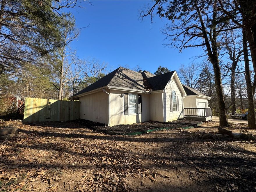 Call agent for combo code. Beautiful 3 bedroom, 2 bath fully renovated house. If you are looking for a country-style home located conveniently in town, this is it!