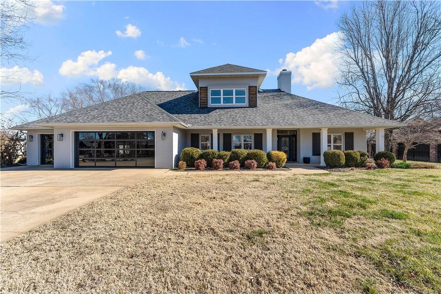 Witness this hidden gem within the gates of Pinnacle Country Club. Nestled on a quiet cul-de-sac on .38 acres, this home offers complete privacy, while being minutes from the main attractions the area has to offer; high-end retail and dining, Top Golf and the Wal-Mart AMP. Enjoy the vibrant atmosphere and amenities of the country club with 24/7 security, renowned private golf course, clay tennis/pickleball courts, pool, fitness center and fine dining. The home showcases exquisite detail where luxury, flow and functionality go hand in hand with exceptional curated spaces from the designer kitchen with top-tier appliances, to the dual living areas for casual and formal entertainment/relaxation, and the primary bedroom sanctuary with large closet, spa-like bath and access to the outdoor patio. Improvements include complete remodel of interior/exterior in 2021, new roof 2021, state of the art home technology with the new glass garage doors with Wifi/MyQ controls, Nest Thermostats and RainBird Irrigation System.