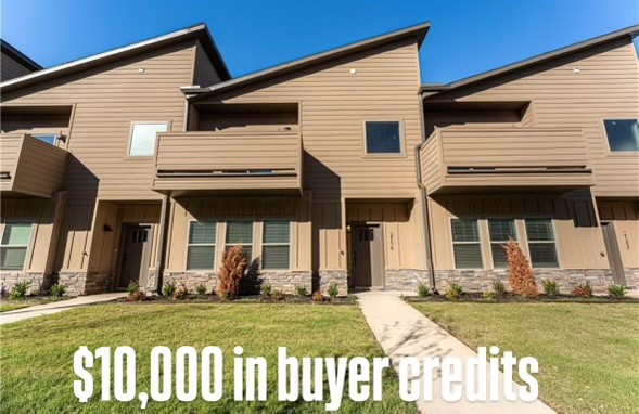 Seller is offering $10,000 in buyers concessions. Seller is also including a fridge, washer & dryer!! Great deal on this modern new construction townhome minutes from bypass, UofA Campus, shopping and tons of restaurants. You will love the location this townhome provides while living in a new upcoming development. Open concept with separate space for dining with a half bath downstairs. Granite countertops throughout. Master suite with balcony view upstairs with large walk-in closet along with a couple good sized bedrooms, bathroom and room for storage and/or office.