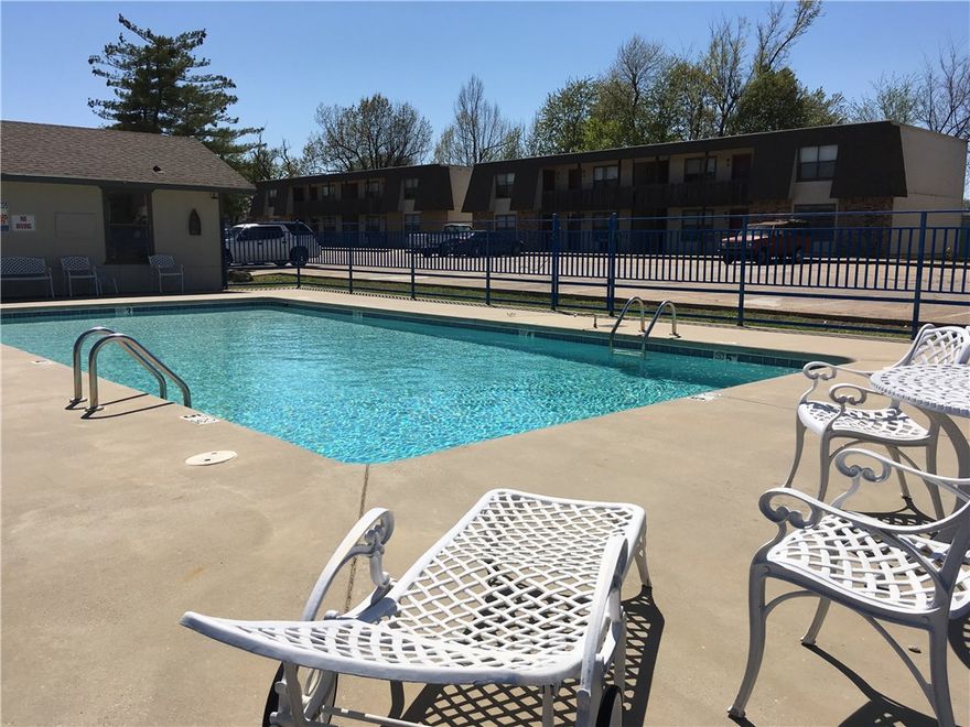 Well performing multifamily apartment complex next door to new Spring Creek bike trails a part of the NWA Greenway.  This property is located within close proximity of many employers.  High occupancy rates.  Community laundry and in ground swimming pool. All units are individually metered and tenants pay all utilities.   Land available for additional units.