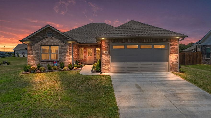 This beautiful 3-bedroom, 2-bath home was built in 2023. It has a spacious living room, a split floor plan, and a bonus room that could be used as an office or game room.
This modern home offers stylish living with beautiful wood-look tile flooring in the main areas, carpet in the bedrooms, and a spacious master suite featuring walk-in closets, an oversized tub, and a tiled shower in the master bath.
The open-concept kitchen boasts sleek stainless steel appliances, granite countertops, and is perfect for cooking and entertaining. Enjoy relaxing or entertaining on the covered patio, which overlooks a fully fenced private backyard—ideal for pets and outdoor gatherings. Additional highlights include a tankless water heater for energy efficiency and comfort.
It is in the North Ridge subdivision, and is conveniently located just minutes from popular spots like Chick-fil-A, Chili’s, and Walmart. This home combines comfort, style, and location. 

Home built by builder Tim Mayes.