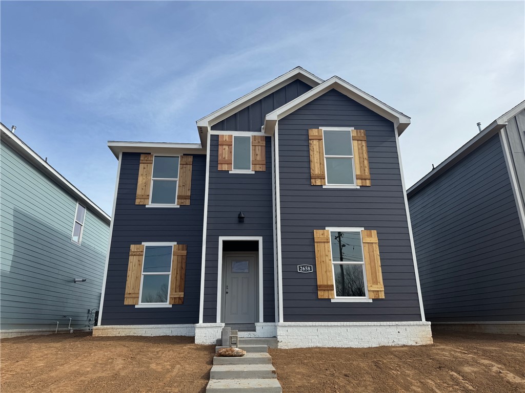 Lovely 1688 Plan in Aidenās Place, where you will find these beautiful NEW construction homes! First floor is your kitchen with lovely white cabinets, quartz countertops and tile backsplash! Stainless steel undermount kitchen sink! Island Kitchen overlooks your living room. There is also a half bath downstairs! Up the stair are your 2 Secondary bedrooms with walk in closets and they share a secondary bath! Also, upstairs is your Bedroom one with an oversized walk-in shower with tiled walls. Walk-in closet complete this fabulous en-suite. Utility Room is upstairs as well! All bedrooms and living room will have a ceiling fan! LED lighting! Garage door opener! Tankless gas hot water heater as well! Double pane, Low-E, vinyl windows! Taxes and Parcel TBD. Exterior will have 4 sides LP Smart siding.