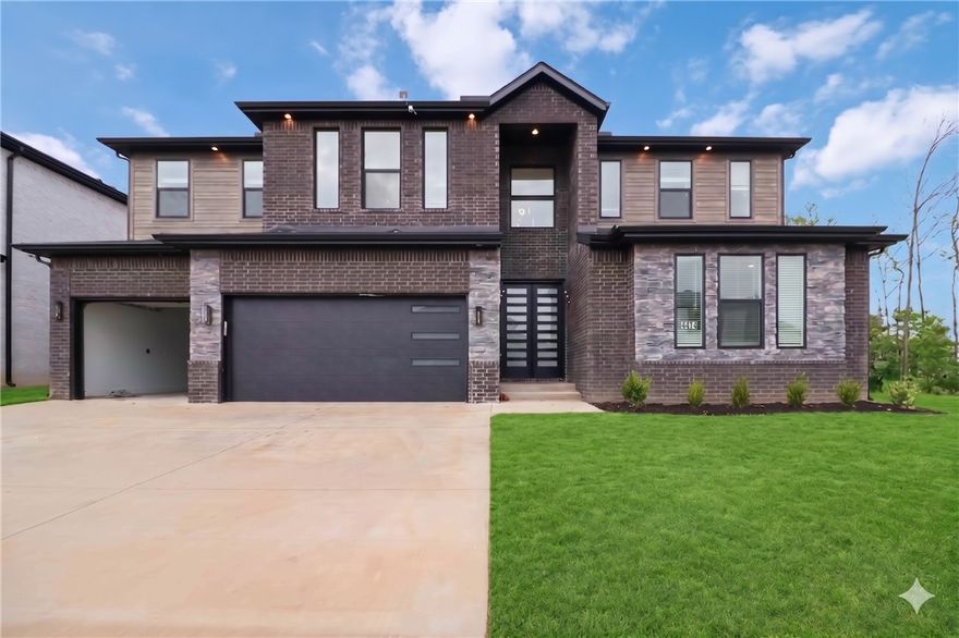 STUNNING NEW CONSTRUCTION HOME, completed in Jan 2026 , offers the perfect blend of modern design and everyday comfort. Featuring 4 bed, 4.5 bathrooms, and a spacious 3-car garage, the 3963 sq ft layout showcases an open-concept floor plan adorned with elegant engineered wood throughout. The heart of the home is a beautifully appointed kitchen with quartz countertops, ample workspace, and stainless steel appliances ,all overlooking the expansive family room, ideal for entertaining guests or relaxing with loved ones. As you enter, you'll be captivated by the soaring 20’ Tray  ceilings that add a sense of grandeur and openness. The primary suite is generously sized and includes a luxurious bathroom with a walk-in shower, storage and a spacious walk-in closet designed to accommodate both partners' essentials. Outside, the backyard offers plenty of room for outdoor enjoyment or future customization. Home features black windows, 8’ doors in first level, media room, wet bar, loft and many more upgrades.Must See!!