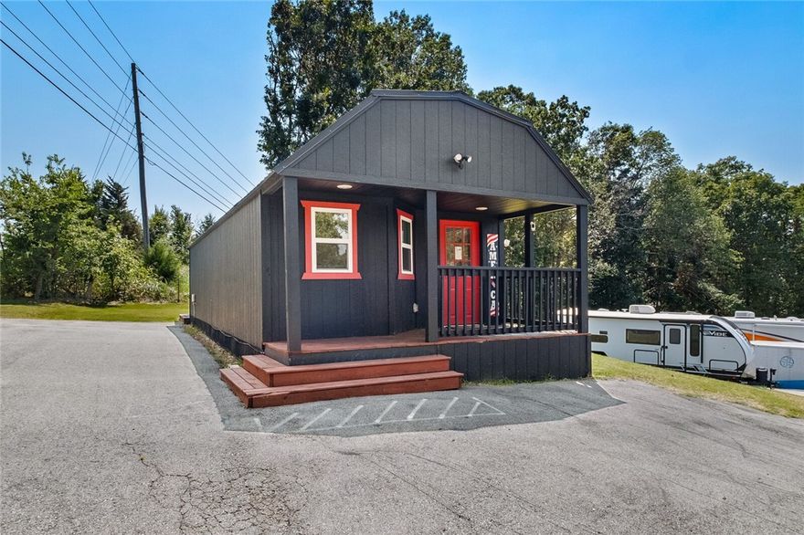 Fully rented RV park with 18 spots with room to expand.  Office has 2 bathrooms with showers and laundry room for tenants use.  Please do not disturb tenants.