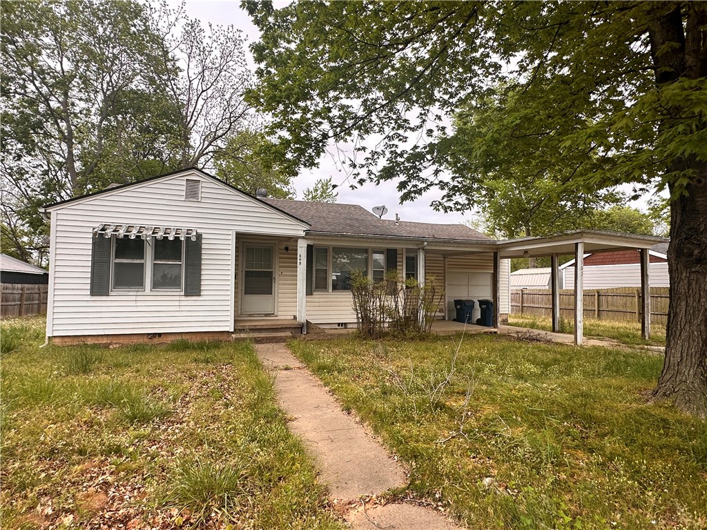 House sold as is.