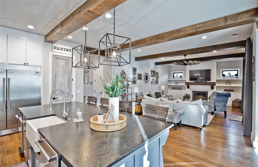 THE Entertainer's Dream Home in Downtown Bentonville!!  Amazing custom-built home in 2019, better than new, tons of WOW features throughout!  Over 5000 sfeet (Main House 3881 sfeet/1100 sfeet bonus room/apartment above garage) 5BR, 4.5BA, Gourmet Kitchen, Office. 2nd level Custom Bar Area/Second Living Room.  Incredible Indoor/Outdoor Entertaining/Living Areas with Custom Glass Garage Doors, Outdoor Kitchen, 3 Fireplaces.  Theater complete with $20K Golf-Simulator.  Hard to Find 4 Car Garage and Massive Storage.   Opportunity to Air B and B Apartment or have the ultimate home theater!! This is THE home! The list goes on and on and on…..