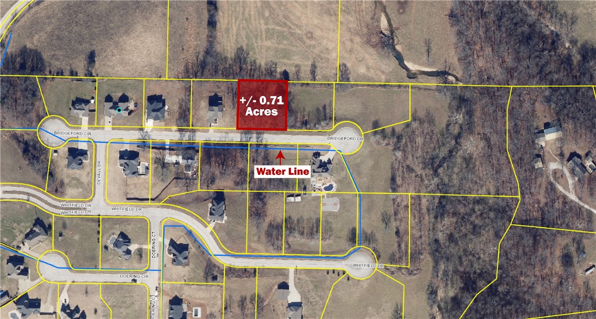 CREEKSIDE ESTATES-PEA RIDGE - Land
