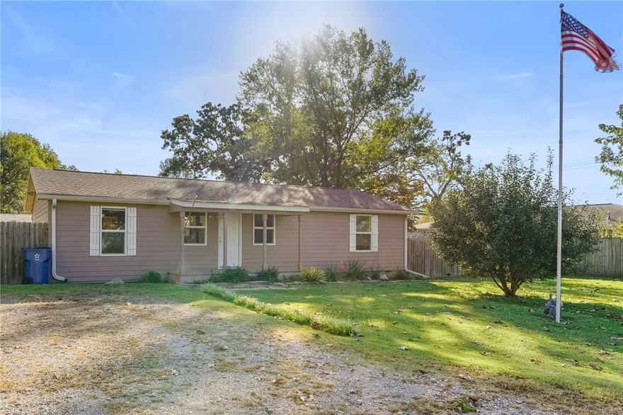 Welcome to this beautifully updated 3-bedroom, 2-bath home featuring a desirable split floor plan. The layout offers comfort and functionality, ideal for everyday living. Enjoy the spacious, fully fenced backyard that provides excellent privacy and includes a large storage building/shop—perfect for tools, equipment, or hobbies. The back porch features a handicap-accessible ramp for added convenience and accessibility. Located just minutes from downtown, this home offers quick access to shopping, groceries, dining, and other local amenities. Move-in ready and full of charm, this home combines comfort, convenience, and exceptional value in one great package.
Additional Feature: This property is eligible for VA buyers to assume the existing VA loan at an attractive 5.75% interest rate, offering a fantastic opportunity for qualified purchasers.