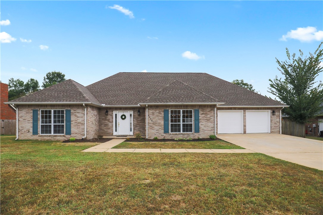 Discover an exquisitely remodeled home at 1003 Raintree Ct, offering 4 bedrooms and 3.5 baths in a prime location. This beautifully updated residence boasts a new roof installed in 2024, for peace of mind for years to come. The home's recent renovation includes new flooring, fresh paint, modern lighting, and updated plumbing fixtures throughout. The kitchen is a chef's dream with its stunning remodel, featuring granite countertops and brand-new appliances. A lofted bonus room adds versatility to the spacious floor plan. Step outside to enjoy the large patio, perfect for outdoor entertaining or relaxation. Conveniently located close to John Brown University and less than five minutes from downtown restaurants and shopping, this home offers the best of both worlds. With its thoughtful updates and prime location, 1003 Raintree Ct presents a rare opportunity to own a move-in ready home that combines modern luxury with practical living.