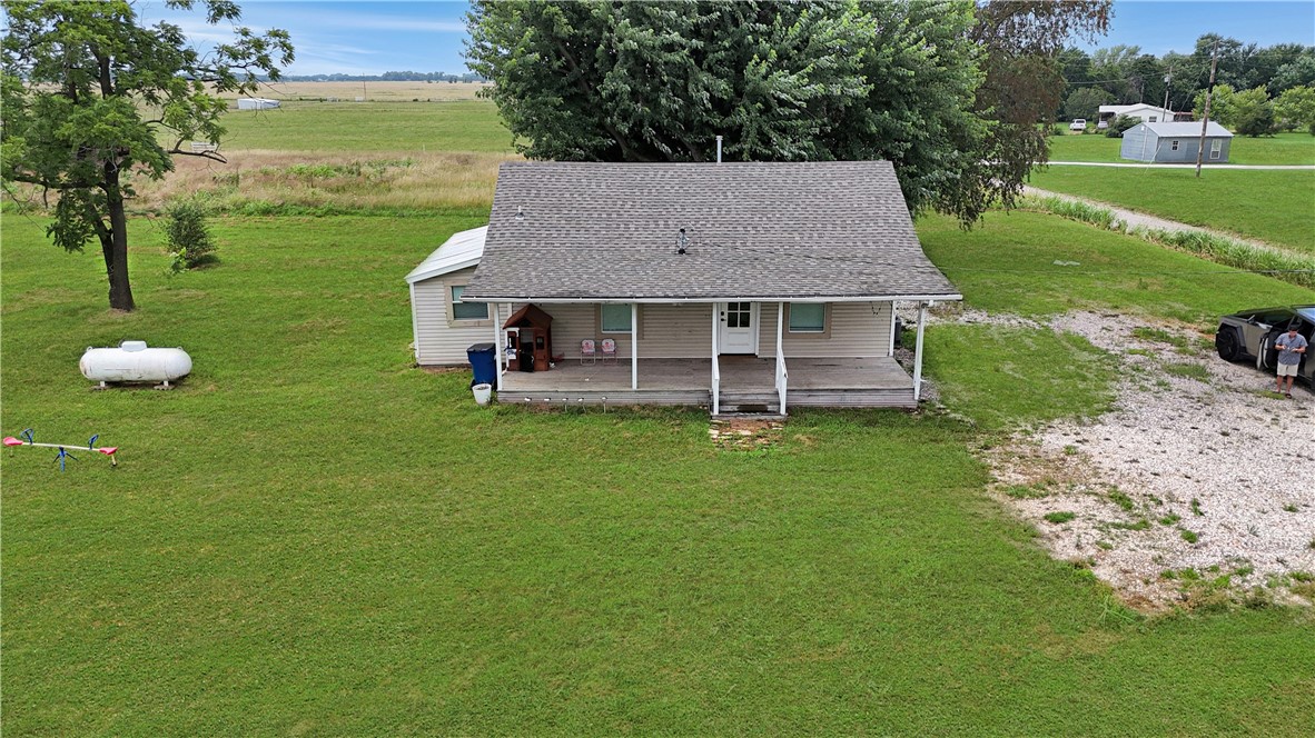 Remodeled house, new roof 2025, New pluming, windows, floors, A/C, Hvac, water heater, new electrical wires and box,
light fixures doors, paint.2 BR 1 BA Nice eat in kitchen and large utility or bonus room. Sit on your
covered porch and look over the absolutely gorgeous level pasture property. Close to town but totally
country feel.