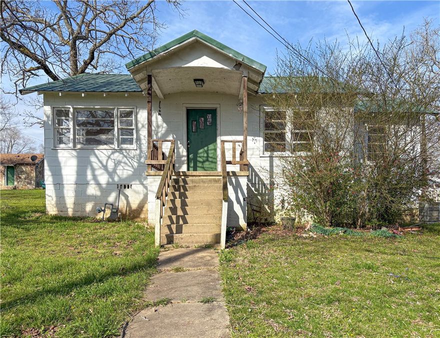 Move in ready and affordable! This two-bedroom one bath home is in town and close to all the amenities. All electric and recently remodeled. This home sits on part of three lots on a paved road. Call to view today!