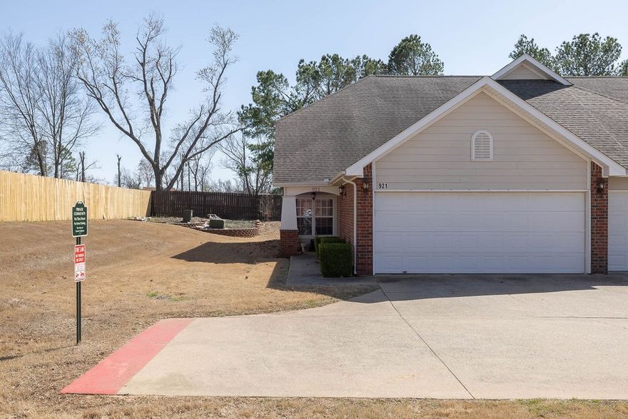 Maintenance free living is close to everything Rogers has to offer. This Four Bed, Two Bath Condo has been very well maintained and will make a great home. New HVAC replaced in its entirety August 2024. Granite counters in kitchen with tile floors. There is a roomy dining area as well near the kitchen and a closet with the washer and dryer. Refrigerator, washer, and dryer are negotiable in transaction. Primary suite on main level with a primary bath remodel including a tiled walk in shower. The Living Room is spacious and looks out to a vacant field. Has a gas fireplace for warmth and ambiance. Three roomy bedrooms and a full bath upstairs. Some outdoor space would provide ample opportunity for your plants and barbeque grill. Exterior maintenance, lawn and landscaping is maintained by the POA. Minutes to I-49, Pinnacle Promenade area with shopping and restaurants. Short bike ride to Turtle Creek Trails this Condo is very near all the happening things in Rogers! Thank you for taking time to look at our listing.