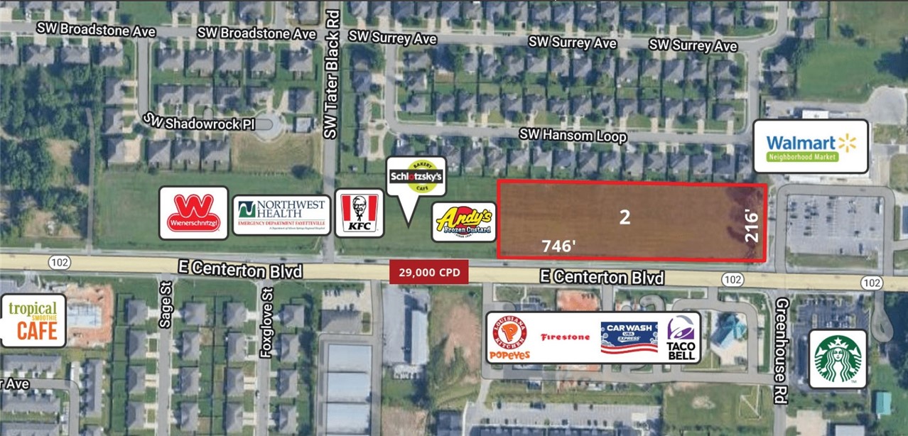 Water at street - Sewer at subdivision
29,000 CPD on Hwy 102
Will consider subdivide
Excellent strip center potential
Adjacent to Walmart Market
Near to many subdivisions & new developments
