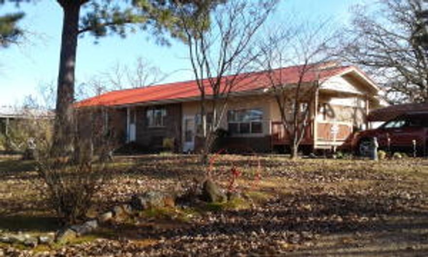 Beautiful 3 bedroom, 2 bath home sitting up on hill with a great view.  24.83 acres with pond including several outbuildings, barn, plus a log storage building.  Kitchen stove, refrigerator, dishwasher, washer and dryer to convey with property.