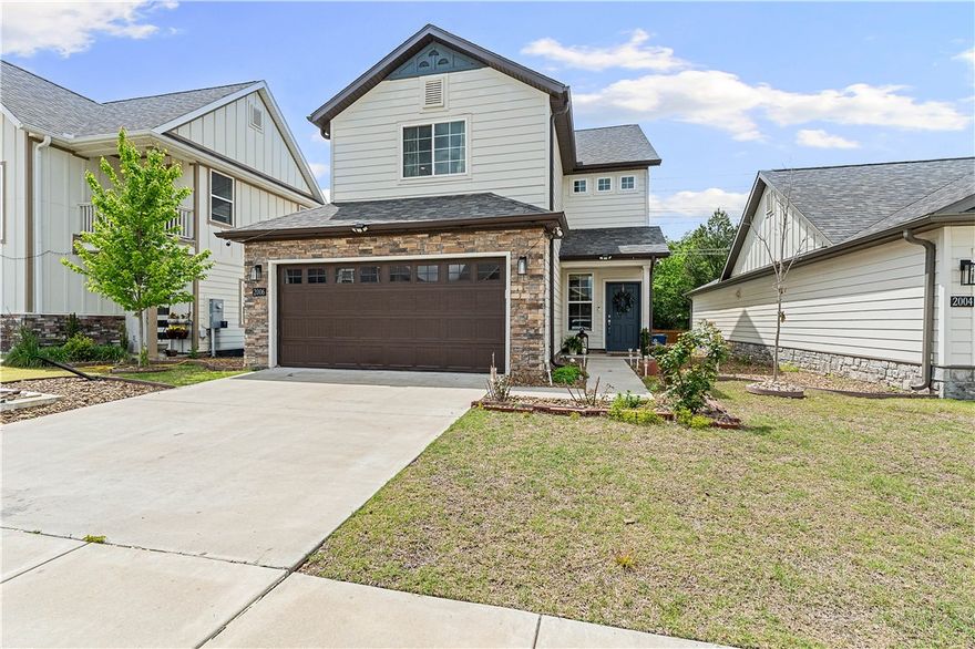 Welcome to this stunning residence, where custom built luxury, modern design, and prime location come together in one of NWA’s most desirable communities! This beautiful 4 bed, 3 bath home offers 2300+ sqft of thoughtfully designed living space with high-end finishes throughout. The gourmet kitchen features quartz countertops, designer lighting, and a functional butler’s pantry, perfect for entertaining and open-concept living. An expansive bonus room provides flexible space for a media room, home office, or guest suite. Ideally located just mins from Walmart HQ, Downtown, Crystal Bridges, and XNA, with easy access to Pinnacle Hills Promenade and Walmart AMP for top-tier shopping, dining, and entertainment. Enjoy resort-style community amenities including pickleball courts, dog park, and more. This move-in ready, custom home in Bentonville offers the perfect blend of luxury living, convenience, and community lifestyle, ideal for buyers seeking a primary residence or investment home. Schedule your private​​‌​​​​‌​‌​​​‌‌​​​‌‌‌​​‌​​‌‌​​​​ showing!