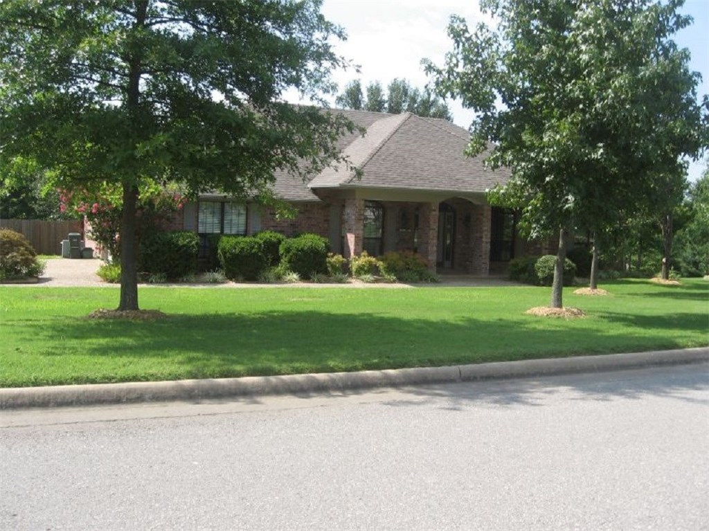 Four bedroom, three bath home with a split floor plan.