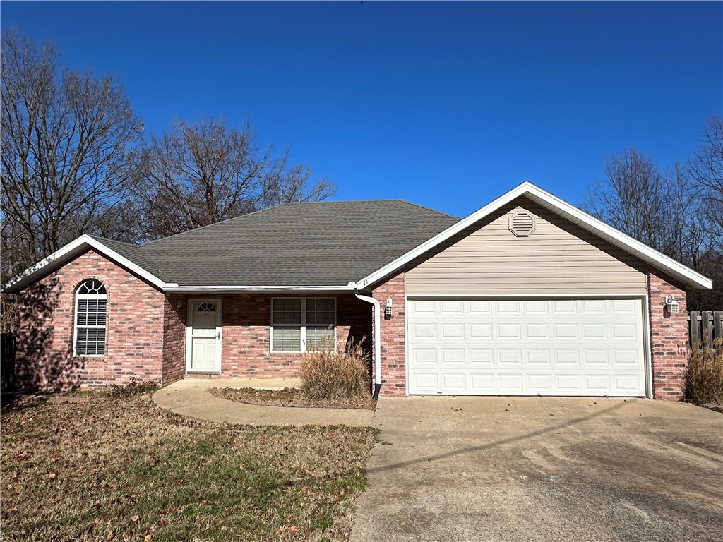 14 Blairgowrie Circle in Gravette school district is an incredible find waiting for the next family to call it home. Outside, it has a big, flat, fenced backyard with a deck and a shed. Inside, the living room features a corner gas fireplace, laminate wood flooring, and vaulted ceilings. The kitchen has a ton of storage and a dishwasher for the new buyers. All 3 bedrooms are good-sized. In the garage, an EF%-rated storm shelter provides priceless peace of mind. This gem is tucked away in the Highlands of Bella Vista just moments from the new I-49 Bypass, 20 minutes from the Walmart home office, and 30 minutes from Rogers.