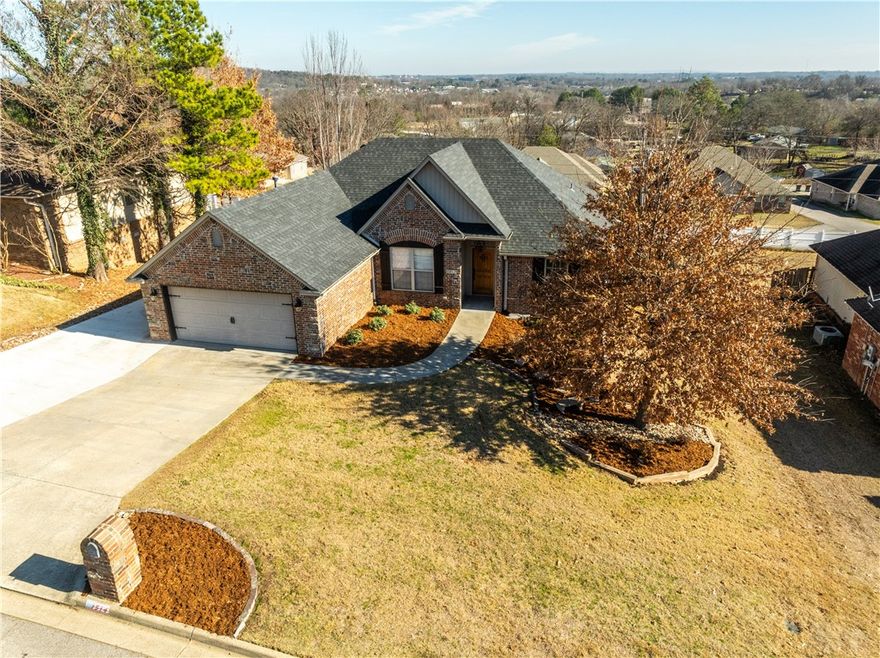 $10,000 seller concessions available for closing costs, or rate buy down with acceptable offer! Located just minutes from I-40, schools, & shopping, 1514 Saratoga Drive offers both convenience & comfort in the heart of Van Buren. This inviting home features an open floor plan highlighted by wide archways & a formal dining area, perfect for everyday living & entertaining. The split floor plan provides added privacy, while the wonderful primary bath creates a relaxing retreat. Step outside to the large deck & enjoy the beautiful view, an ideal spot to unwind or host guests. Hot tub, grill, & stackable washer & dryer included! With its desirable location & thoughtful layout, this home is truly one you don’t want to miss.