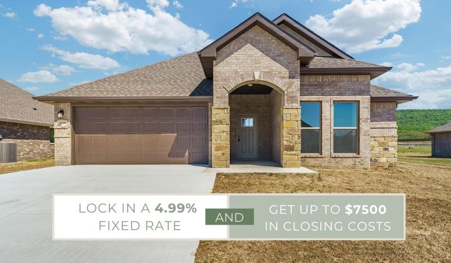 With double pantries, room for bar seating and a large, covered back patio, your family will feel right at home. This floor plan has double vanities in the primary bathroom, and also offers direct access from the utility room to the primary closet and 10-foot ceilings in the entry, kitchen, living area and master bedroom. Taxes subject to change based on new construction.