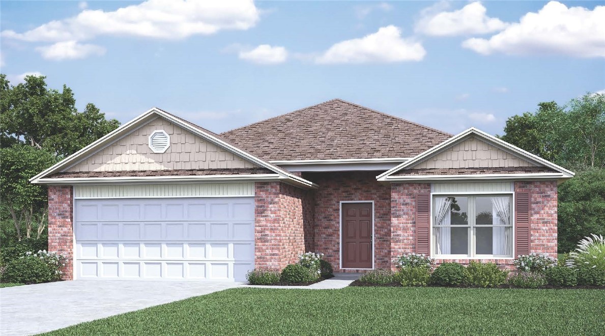 The lovely Raleigh plan is loaded with curb appeal with its inviting covered front porch and attractive front yard landscaping. This home features an open floor plan with 4 bedrooms, 2 bathrooms, an expansive living area, a stunning dining area, and a gorgeous kitchen fully equipped with energy-efficient appliances, an island, and a spacious pantry perfect for large families or the adventurous home chef. Learn more about this home today! *Photos are of similar model.