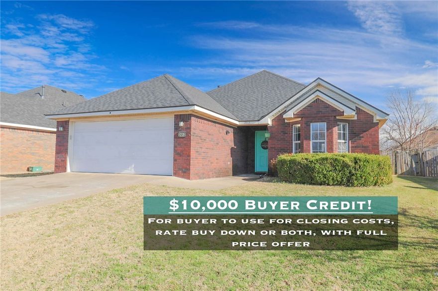 Sellers are offering $10,000 toward buyer closing costs or a rate buy-down with an acceptable offer! This charming 3-bedroom, 2-bath home in Springdale is conveniently located near schools and offers comfort, space, and updates throughout. Enjoy an extra-large living room perfect for entertaining, luxury vinyl plank flooring, and an inviting eat-in kitchen. Step outside to a spacious, fully fenced backyard—ideal for relaxing or hosting gatherings. Additional highlights include a 2-car garage, a new roof installed in 2022, and a new 50-gallon hot water tank in 2024. Motivated sellers—don’t miss this great opportunity! Washer/Dryer/Refrigerator can convey with an acceptable offer. Ring doorbell will convey