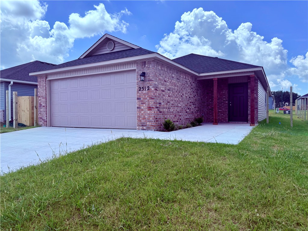 This home is rich with curb appeal with its welcoming front porch and gorgeous front yard.
The open floorplan features 3 bedrooms, 2 bathrooms, and a spacious living room.
Enjoy an open dining area, and a charming kitchen conveniently designed for hosting and entertaining. The back covered patio is great for relaxing. This home is completely fenced, it includes refrigerator, washer and dryer.