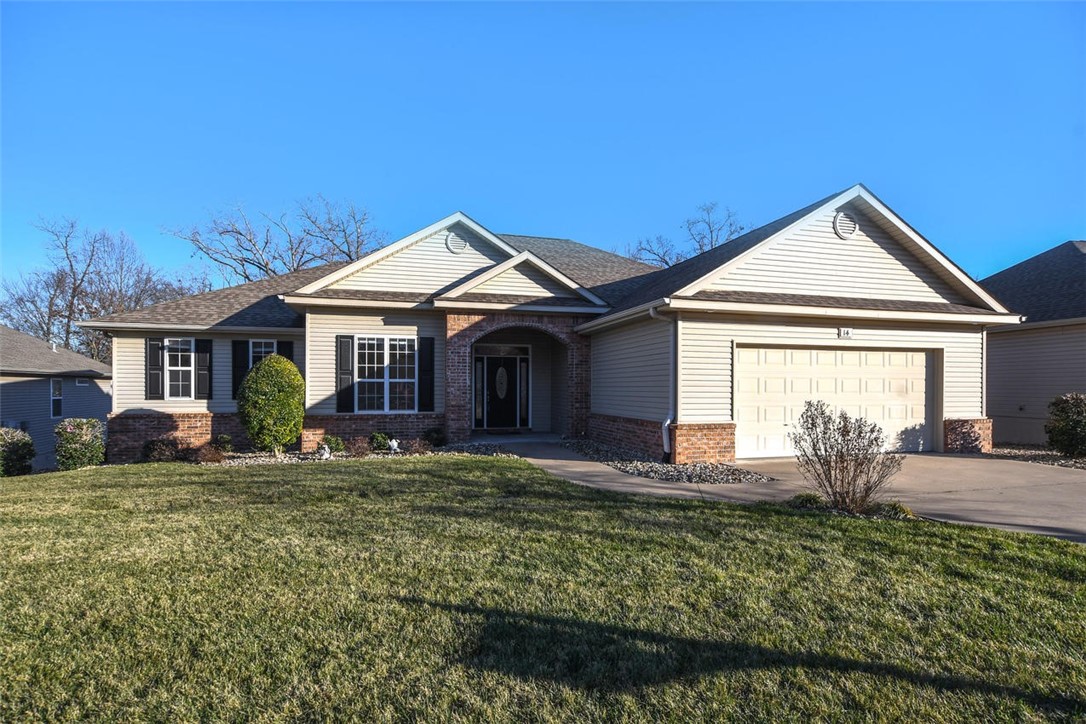 The Good-Life! You can walk to the swimming pool, exercise in the clubhouse, or take a stroll on the walking trail. The Yard is maintained for you! This elegant subdivision is only 5 minutes to Town Center, grocery shopping and restaurants. Inside there are 3 bedrooms plus an office, split bedroom plan and 2 walk-in closets within primary bedroom. The roof is only 3 years old and HVAC 2 years old. Better hurry on this one!