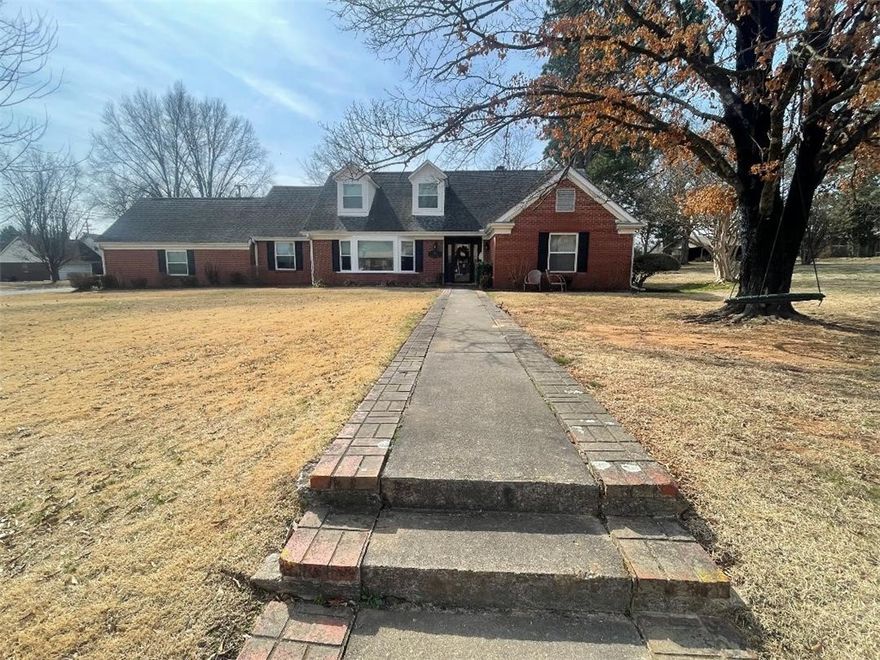 Beautiful home available! Only second time on the market, ever! Located within walking distance to Cline Park, this 3400+/- square foot brick dwelling is made for entertaining! Formal living & dining room with gorgeous laminate flooring, a state-of-the-art kitchen with solid maple cabinets, granite countertops, new appliances, and the perfect spot to sit with loved ones & enjoy the gas fireplace in the den. This house is truly a masterpiece designed for luxurious  living!  Built-ins w/ light features are in the den and really showcase the craftsmanship of this home. Large sunroom—the perfect place for horticulture hobbies, a playroom, workout room, or office!  This home has 2 large bedrooms downstairs with ample closet space, along with 2.5 bathrooms, with one being ensuite.  This home has newer flooring, brand new, double paned windows (installed January 2026), new insulation throughout, brand new kitchen appliances, bathroom renovations, a new hot water heater, a privacy fence, and an 8-year-old roof.