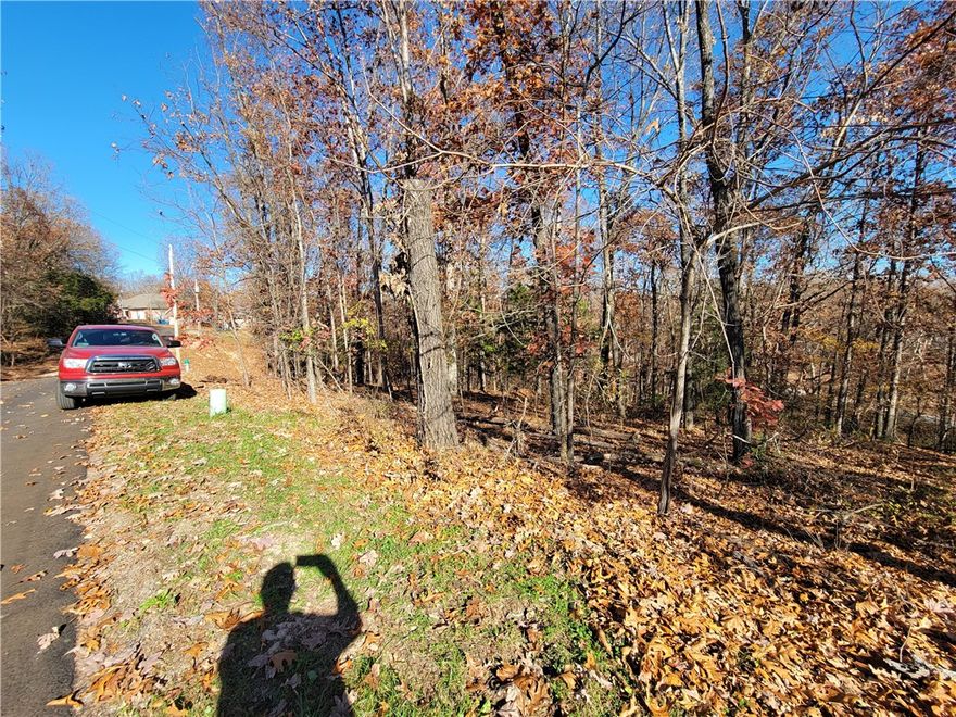 Whether you enjoy mountain biking or paved surface biking, you get the best of both worlds with this lot being located a very short ride to the Blowing Springs Greenway and The Back 40 MBT.  This lot is also just a short ride to The Gear Garden and about a 5-minute drive to the Metfield golf course and clubhouse.  If that's not enough, you'll have quick access into Bentonville or to get on the interstate.  The Seller has had a recent perc test performed on this lot showing a .75 gal/sq ft/day loading rate and only 300 ft needed for a 3-bedroom septic system.  There are two adjoining lots listed for sale as well (ML# 1328788) that altogether would come to .81 ac. Go check out this lot to see if you would want your new home to be built on this quiet street with private setting.  Bentonville schools.