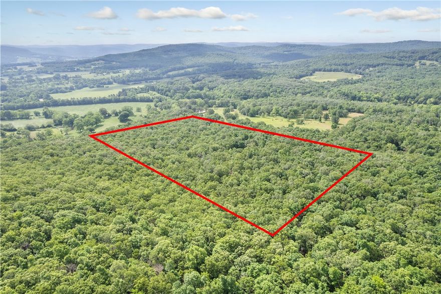 Welcome to your slice of natural Arkansas beauty! This incredible 20-acre parcel offers the perfect blend of seclusion and opportunity, located just off Madison 2400 near Huntsville. Nestled behind a gated entrance and accessed via an 800 ft easement, the land features a rustic 800 sq ft cabin — a blank canvas for your dream hunting lodge, off-grid getaway, or future build. While the property is raw with no current utilities, water and electric are available at the road, making future development more accessible. Enjoy the tranquility of the countryside with room to roam, hike, explore, or simply relax surrounded by nature. Whether you're looking to escape the city, invest in land, or build your forever home, this property offers endless possibilities.