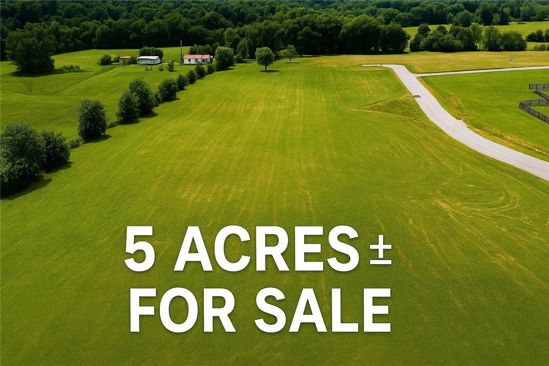 Gated community of 5 lots on a private drive + family friendly + 7 minutes from I-49 + 5 minutes from The Blessings + 3 minutes to 112 + Clear Creek access + convenience with a secluded feel + good schools + area of $1M+ homes... What more could you want in a lot on which to build your forever home? These exceptional lots offer the ultimate in luxury, privacy, and convenience. Choose from generously-sized lots ranging from 4.45-5.61 acres, each providing ample space while enjoying the benefits of a family-friendly neighborhood. Each lot boasts beautiful views with tracts 4 & 5 backing up to the spring fed Clear Creek. Each lot has utilities including water, electric, natural gas, and fiber optic internet. Only 3 out of the 5 lots in the neighborhood are still available. Come build your dream home on one of these premier Reed Valley Estate lots located in one of NWA's most beautiful areas!