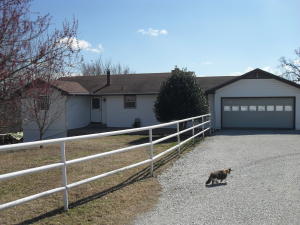 VERY PRIVATE END OF LANE, WITH GREAT VIEW FROM THE LARGE DECK, GARDEN SPACE, FRUIT TREES,2 LEVEL DECK. 1800 SQ FT METAL BARN OR UTILITY BUILDING.
