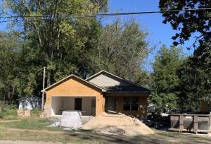 New Construction with quartz counter tops, vinyl plank flooring 2 full baths and a large yard.