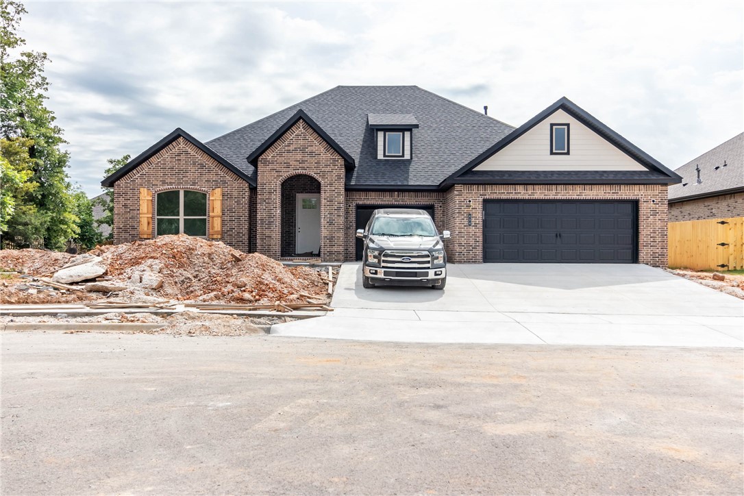 Located on a quiet Cul-de-sac this one level, new construction home has a smartly designed open floor plan! This 4 bedroom, 2 bath home includes a 3 car garage, gas fireplace, solid surface flooring in the living areas, ceramic tile in the wet areas, carpet in the bedrooms, granite counters throughout, and stainless steel appliance package! Exterior has professional landscaping, full gutters, privacy fenced back yard, and a covered back porch. Additional features includes low e windows, insulated garage doors, gas water heater, 2" faux wood blinds, and more! Come tour this property today!