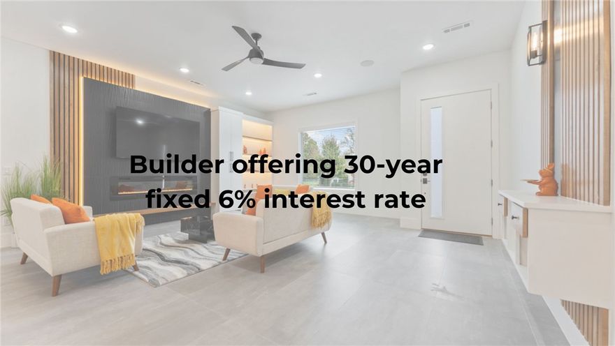 Builder offering up to 2.5% in buyers concessions. This downtown Bentonville home offers a perfect blend of modern and industrial design, with a prime location near the mountain bike trail system. The 3-bedroom property features designer finishes, including a stylish kitchen with a 72" refrigerator/freezer combo, a 42" Cafe' Series gas range, and a large pantry. Each bedroom has its own ensuite bath, and the primary suite boasts a unique beauty mirror. Outside, you'll find a spacious fully enclosed courtyard. Don't miss the chance to experience the cool accessories and features of this peaceful townhome!