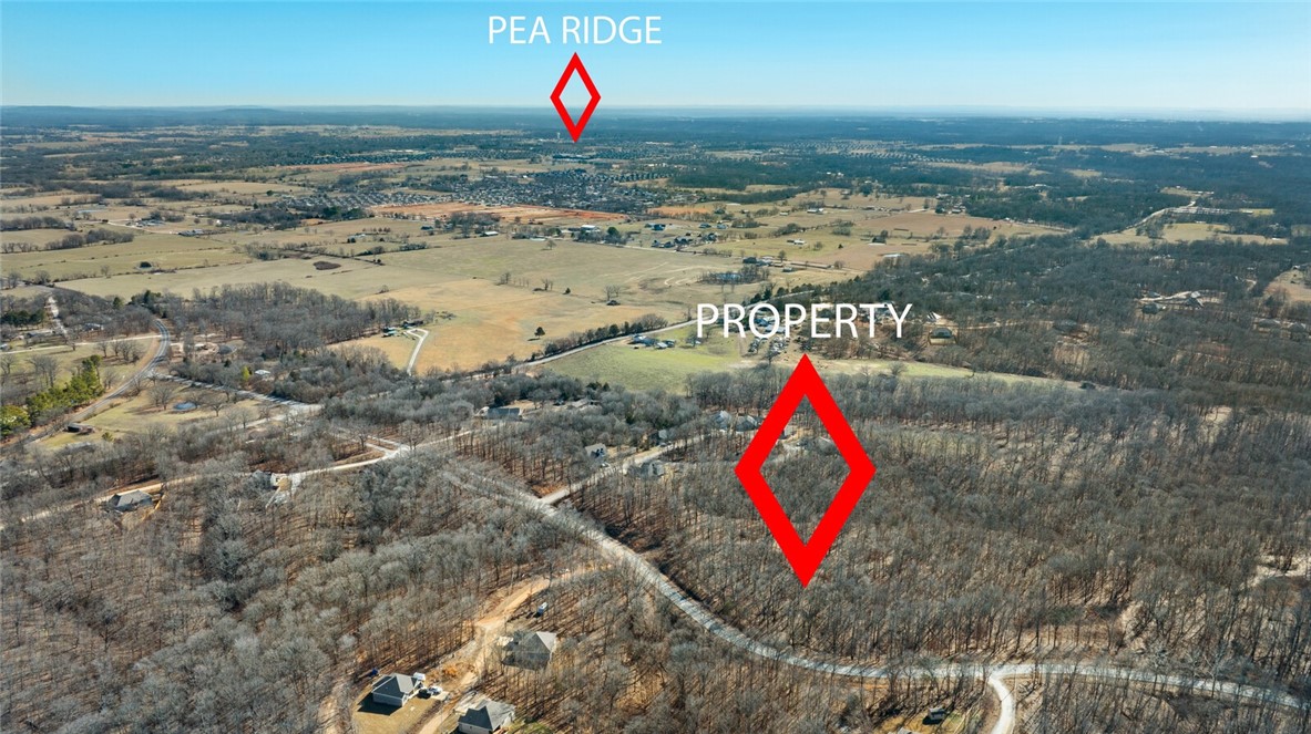 Build your dream home in beautiful Bella Vista! This 0.58-acre property includes two adjacent parcels, offering ample space and privacy. Be the first in the neighborhood and create a unique retreat in a peaceful, secluded setting. Despite its privacy, this land is just a short drive to Pea Ridge and close to town for easy access to shopping, dining, and outdoor recreation. The property percs for a 3-bedroom home, and it comes with a perc test, survey, septic design, and home design!