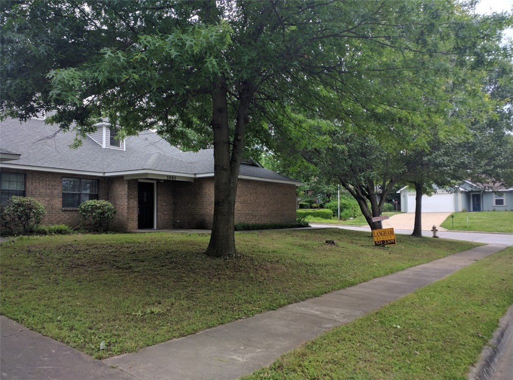 Anticipated availability April 4th. Living room has vaulted ceiling and ventless fireplace. Newer carpet. Ceiling fans throughout, prifacy fenced backyard. Refrigerator, washer and dryer provided. No pets. Pictures similar but not exact. No interior smoking. $25 application fee per adult. Seeking minimum 600 credit score. No felons. Broker-owned.